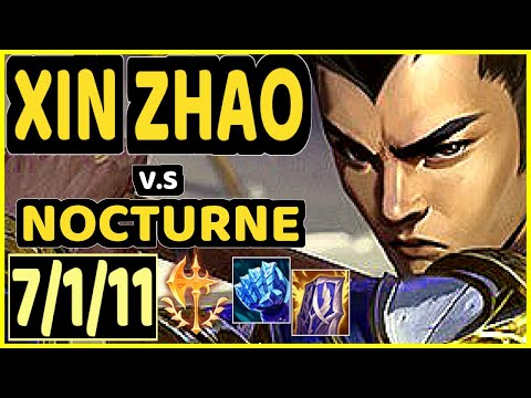 XIN ZHAO vs NOCTURNE - 7/1/11 KDA JUNGLE GAMEPLAY - EUW Ranked GRANDMASTER