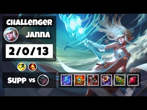 Janna 11.18 Gameplay Challenger Replay S11 Support (2/0/13) - OCE