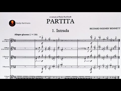 Richard Rodney Bennett - Partita for Orchestra (1995)