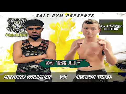 HENDRIX WILLIAMS vs. LAYTON WARD - S.A.L.T Gym Future Generation 7 Boxing & Kickboxing Event