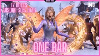 The ONE-BAR Warden Guard — Pure Class PvP Healer | ESO U49