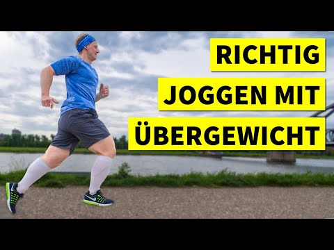 Joggen anfangen mit Übergewicht: 4 wichtige Tipps