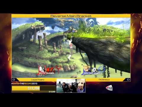 Smash the Record 2015 - Reverse Main Bracket - Liquid Nairo vs TKBreezy