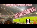 THIS IS ON THE PLAYERS NOT STEVE COOPER | FULHAM 5-0 NOTTINGHAM FOREST | MATCH DAY VLOG