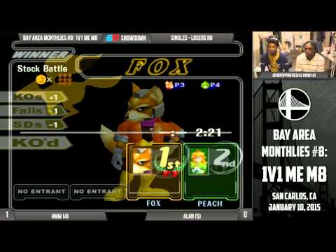 Bay Area Monthlies #8 - Losers R9: HMW (Fox) vs Alan (Peach)