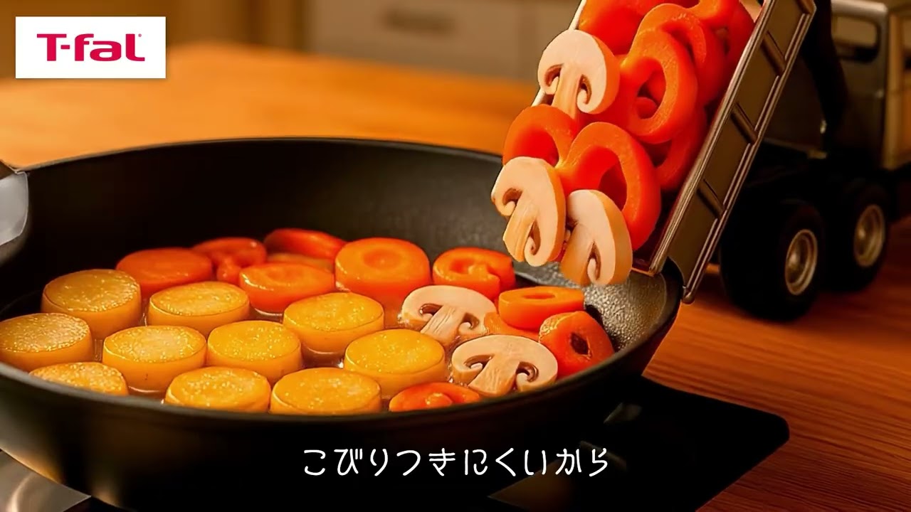 取っ手のとれるティファール「小さなシェフ」篇｜ティファール