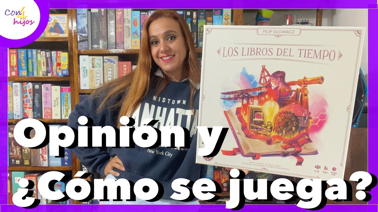 LOS LIBROS DEL TIEMPO (Maldito Games) Opinión y ¿Cómo se juega?