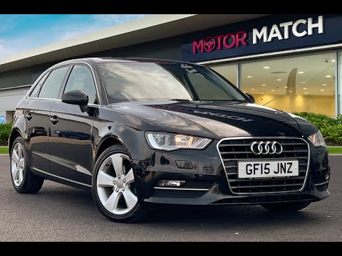 Used 2015 Audi A3 2.0 TDI Sport Sportback S Tronic at Chester | Motor Match Used Cars for Sale