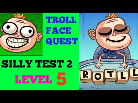 Troll Face Quest : Silly Test 2 level 5 solution or walkthrough