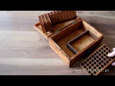 Skrzynka na ładunki i pociski do karabinu cp.