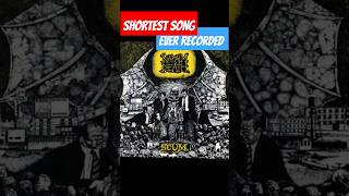 Napalm Death&#39;s World Record #metal #shorts