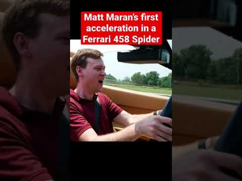 Thumbnail for Ferrari 458 Spider Acceleration Reaction by Ferrari 458