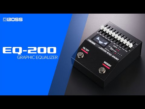 BOSS EQ-200 Graphic Equalizer Overview
