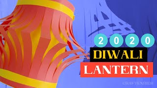 Diwali diy lantern lights. 2020 Craft DIY home made paper lantern