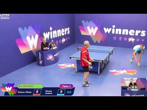 WINners CUP table 2  29.08  Ziakun Viktor - Kireev Andrei  17:30
