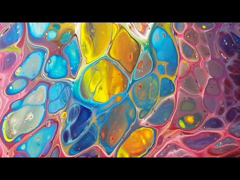 #Video_12 - Everything you need to know about Acrylic Pouring & fluid art.  silikon & pouring medium