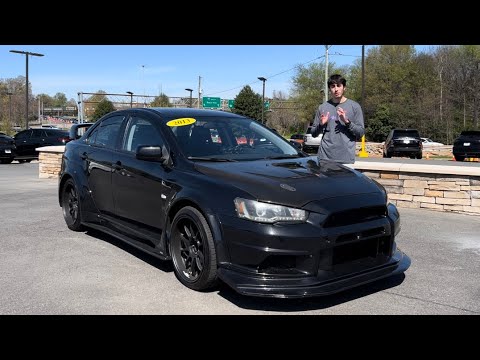The 2013 Mitsubishi Lancer Evolution GSR Is An Affordable Dream Car