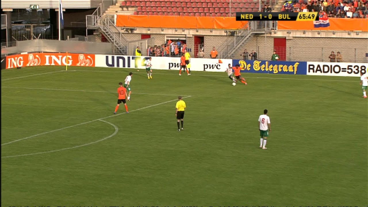 Samenvatting Jong Oranje-Jong Bulgarije 5-0 (5 jun...