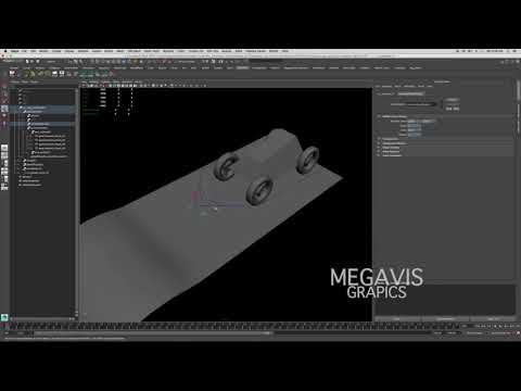 Advance Car Rig Setup for Maya