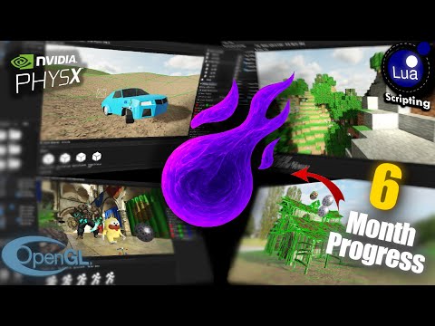 How I made this game engine in 6 months! Obsidium Engine reveal 1