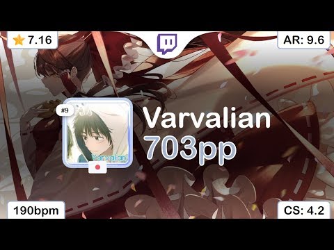 [Live] Varvalian | ryu5150 - Louder than steel [Stainless Heart] 99.88% {#2 703pp FC} - osu!