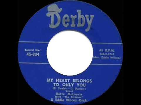1st RECORDING OF: My Heart Belongs To Only You - Bette McLaurin (1952)