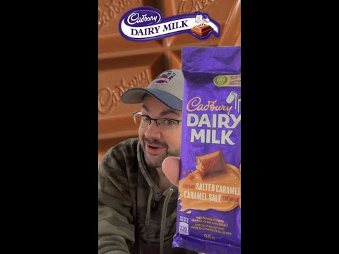 DAIRY MILK WITH SALTED CARAMEL - IS THIS THE BEST DAIRY MILK EVER? #shorts