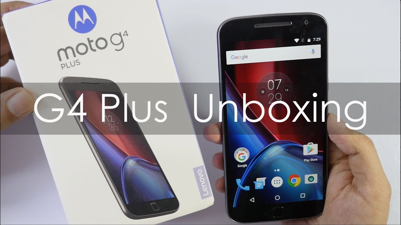 Moto G4 Plus Smartphone Unboxing & Overview