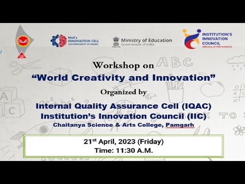 Workshop on World Creativity and Innovation