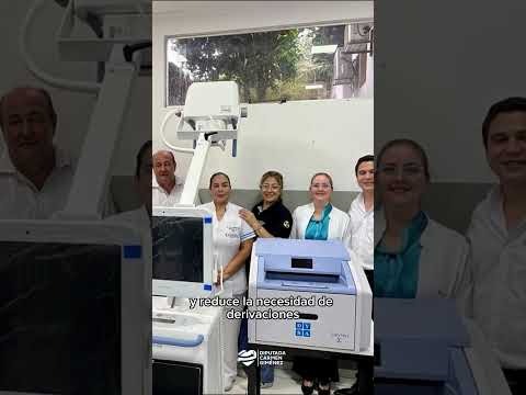 El Hospital de San Estanislao  en materia de salud adquirió un nuevo  equipo de Rayos X.