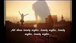 Scorpions - Lonely Nights (with lyrics)