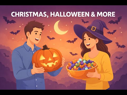 Do you know how to talk about your favorite holidays in English? 🎄🎃