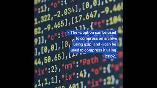 YouTube Thumbnail for Learn how to use the Tar command in under 1 minute! #shorts #linux
