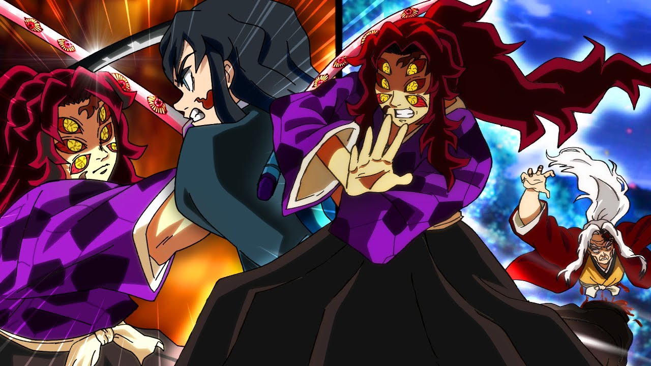 Kokushibo vs Yoriichi & Demon Slayers Full Cinematic Fight