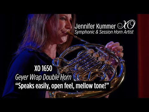 XO Brass 1650 Double Horn Demo with Jennifer Kummer