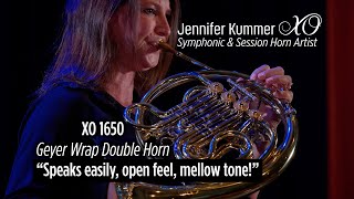 YouTube Video - XO Brass 1650 Double Horn Demo with Jennifer Kummer