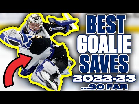 BEST Goalie Saves of the 2022-23 NHL Season...So Far