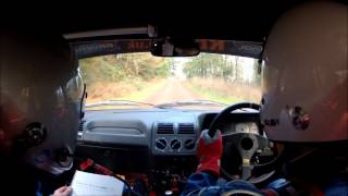 preview picture of video 'Sam Davies & Adam Wilks - Weir Engineering Wyedean Forest Rally 2015 - SS5 Yorkley'