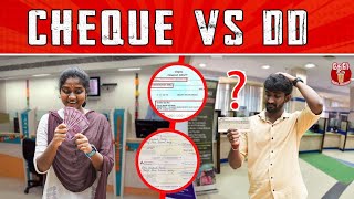 Which is good - Cheque or DD?