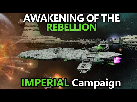 [VADER'S RAMPAGE!] Star Wars Empire at War: Awakening of the Rebellion Mod - Empire Ep21