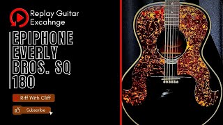 Video thumbnail for Epiphone Everly Brothers SQ180 by Replay Guitar Exchange