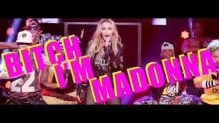 Madonna - Bitch i'm Madonna Ft. Nicki Minaj Live!!