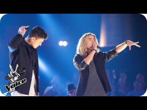 Bradley Waterman Vs Rick Snowdon: Battle Performance - The Voice UK 2016 - BBC One