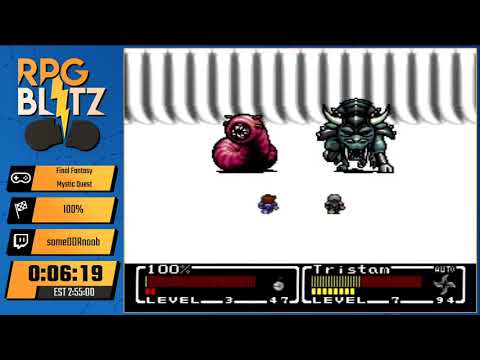 Final Fantasy Mystic Quest 100% by someDDRnoob - RPGBlitz2020