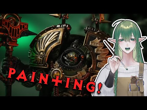 Warhammer Vtuber Paints Horus Heresy Word Bearers | Saturnine Praetor
