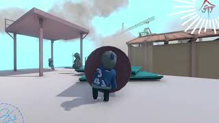 【Human Fall Flat】　ヒューマンフォール俺たち。  [PC版]　8人マルチ　MUSEUMステージ