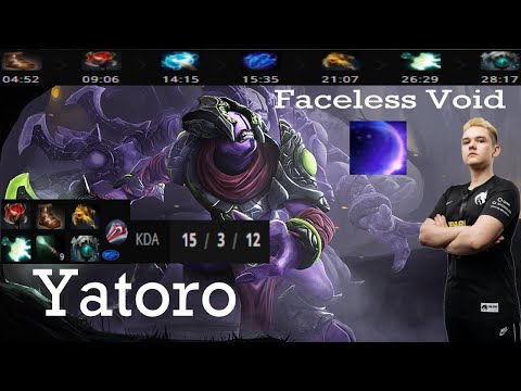 Yatoro Faceless Void Carry Gameplay Patch 7.31b - Dota 2 Full Gameplay player perspective.