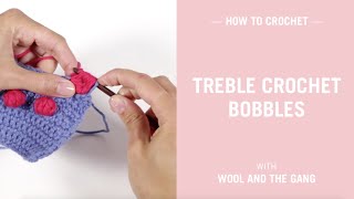 Treble Crochet Bobble Stitch