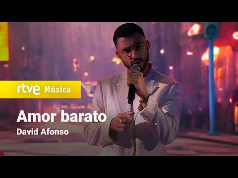 David Afonso – “Amor barato” | Benidorm Fest 2025 | Primera Semifinal