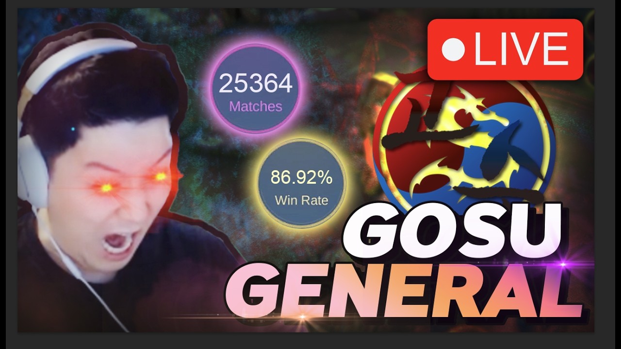 Gosu General's MLBB Live / Oct 24th 2026